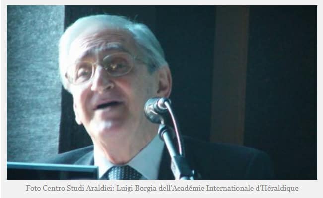Il comm. Luigi Borgia è mancata all'affetto dei suoi cari