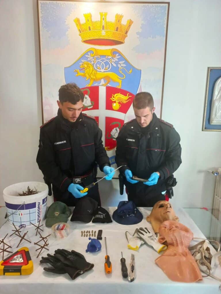 I Carabinieri di Sansepolcro arrestano due rapinatori in trasferta