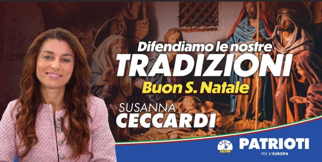 Ceccardi (Lega) “cancellazione delle nostre radici cristiane