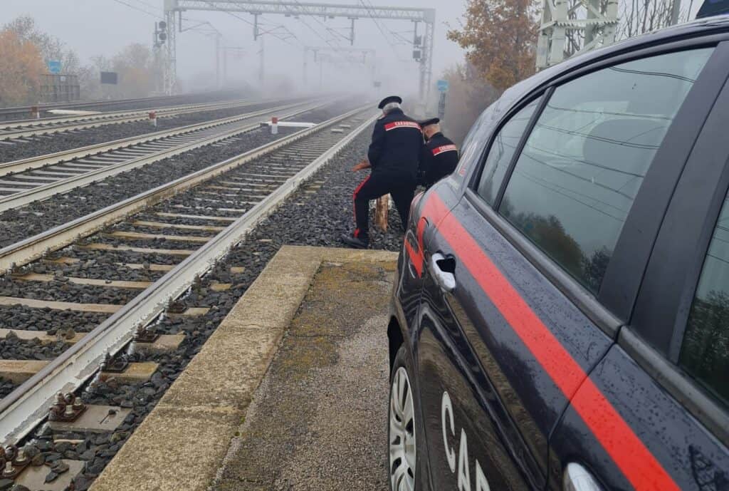 Furto di rame sulla linea ferroviaria direttissima Firenze – Roma