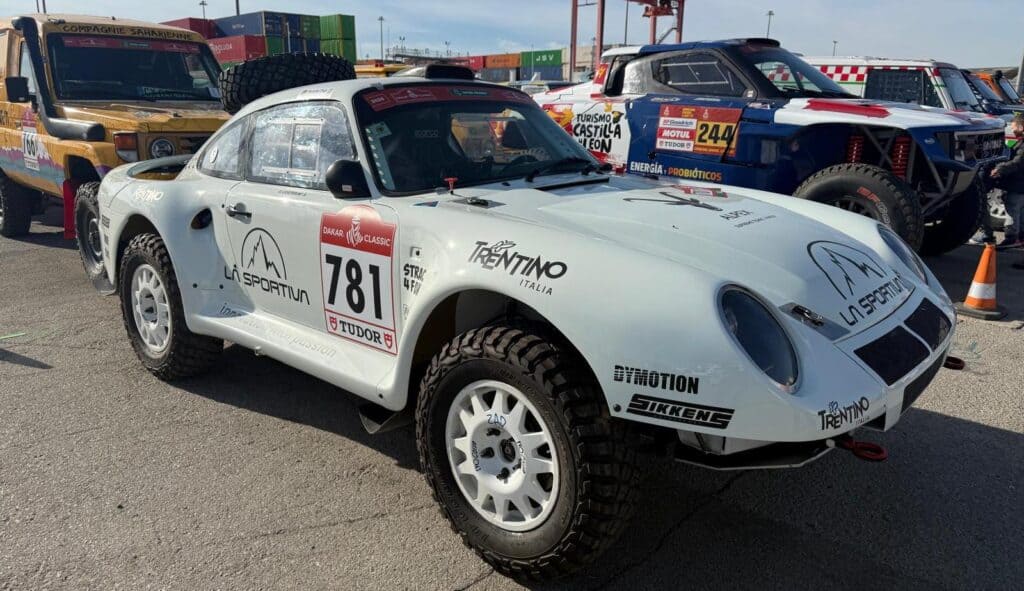 Il pilota di Sansepolcro Guido Guerrini in gara alla Dakar 2026