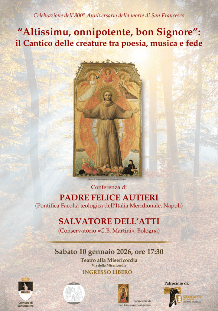 Sansepolcro prepara l’800° anniversario della morte di San Francesco
