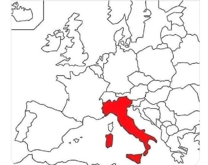 Cartina Europa
