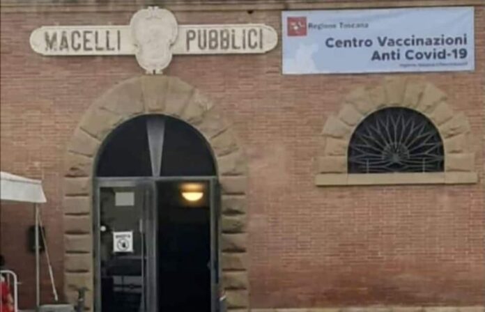 ex Macelli Pubblici a Montepulciano - hub vaccinale