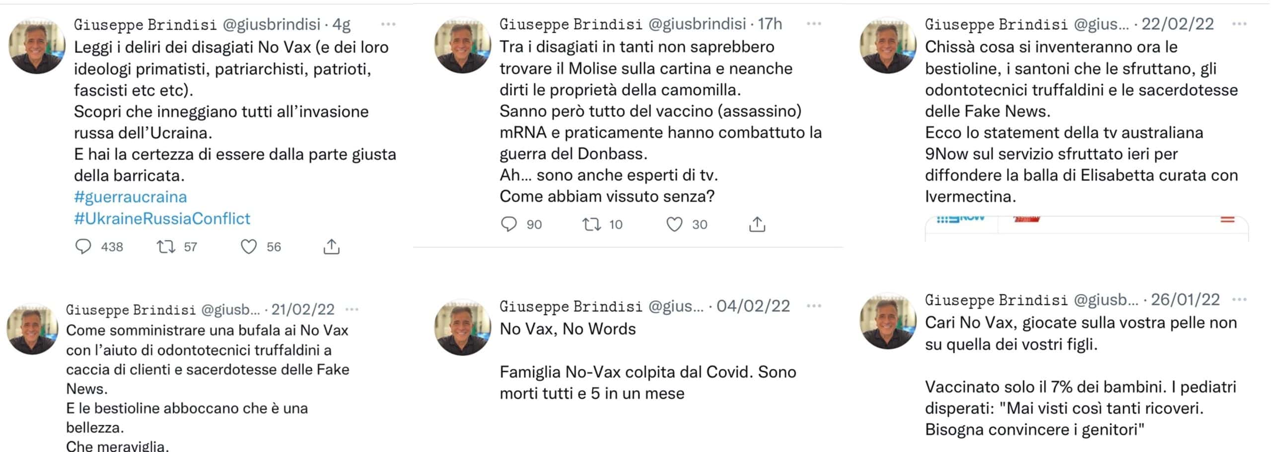 Cinguettii Giuseppe Brindisi