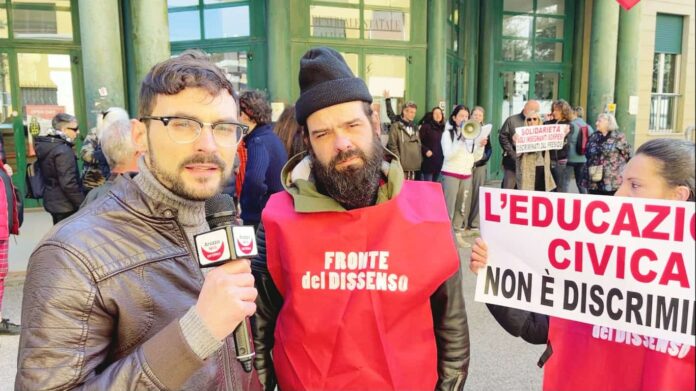Andrea Giustini Manifestazione ITIS