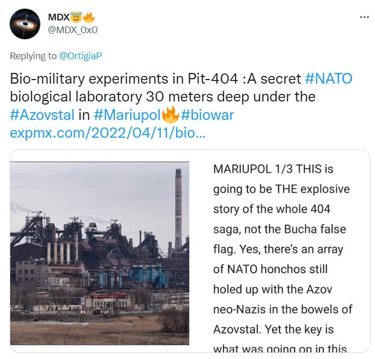 PIT 404 Nato Esperimenti biologici laboratori Ucraina