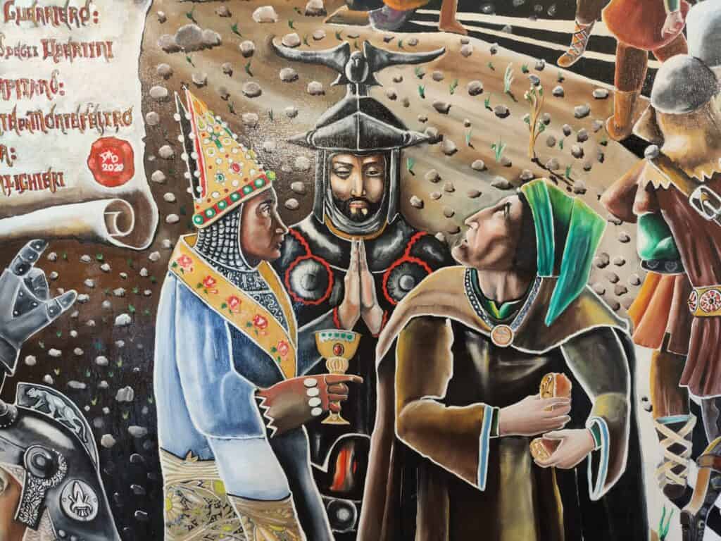 Guglielmino degli Ubertini, Bonconte da Montefeltro