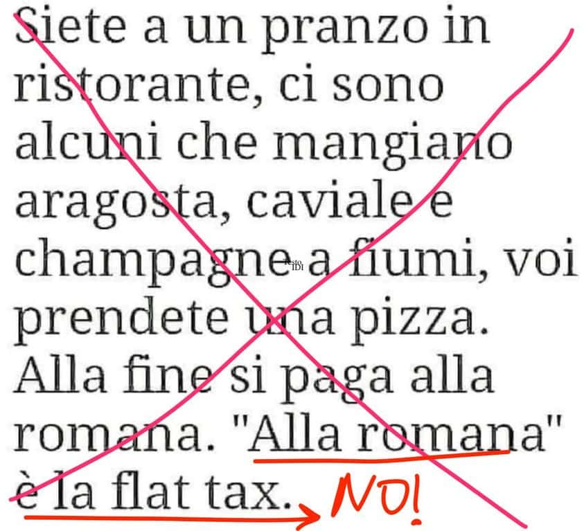 se ripeti cose a pappagallo o condividi post senza