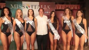 Le vincitrici assieme a Emilio Brandolini D’Adda