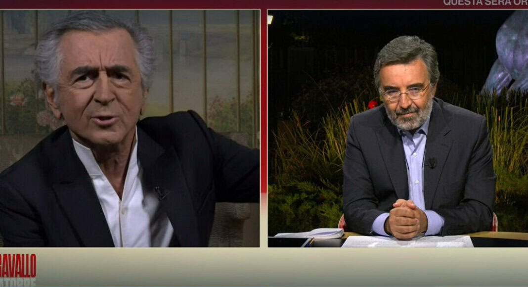 Disastroza intervista Bernard-Henri Lévy risponde a Marco Damilano