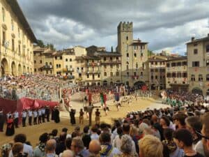 Giostra del Saracino ingresso in piazza Giostra del Saracino ingresso in piazza
