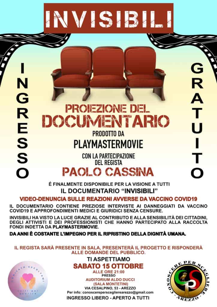 INVISIBILI il documentario sulle reazioni avverse da vaccino