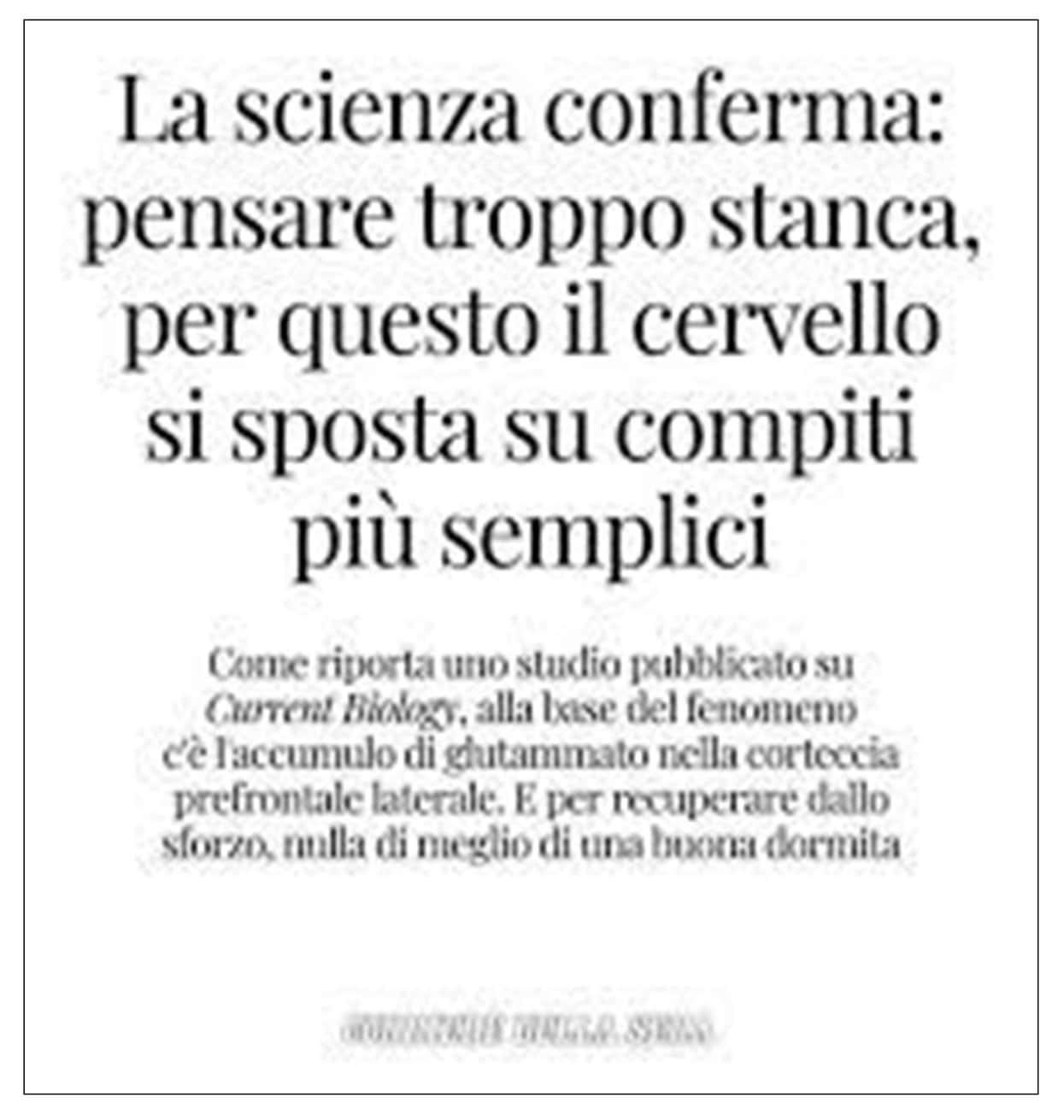 Corriere della Sera il 22 settembre 2022