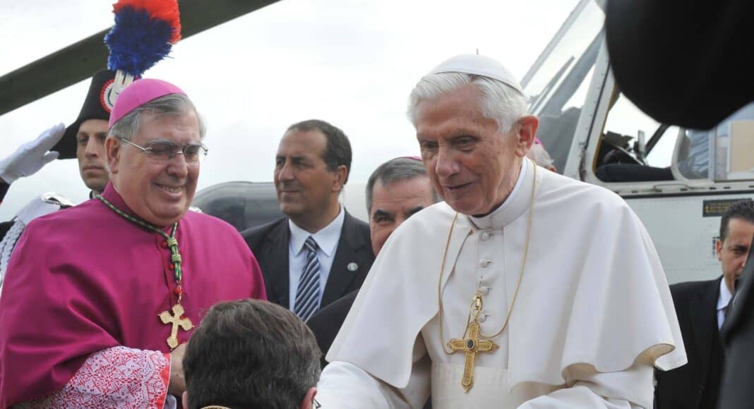 Papa Benedetto XVI ad Arezzo