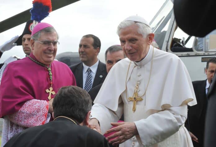 Papa Benedetto XVI ad Arezzo