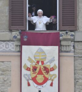 Quando Papa Benedetto XVI al prato di Arezzo