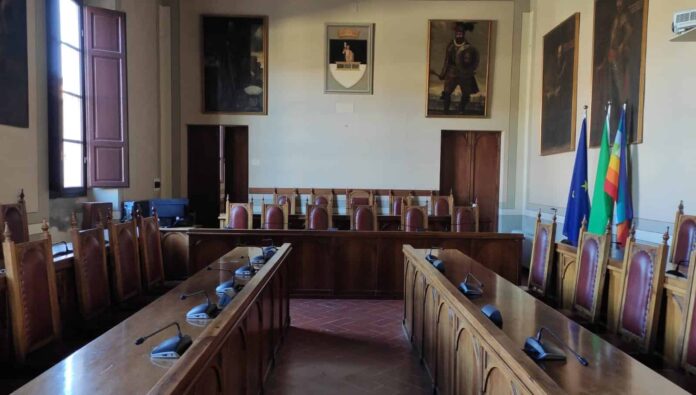Sala del consiglio comunale sansepolcro
