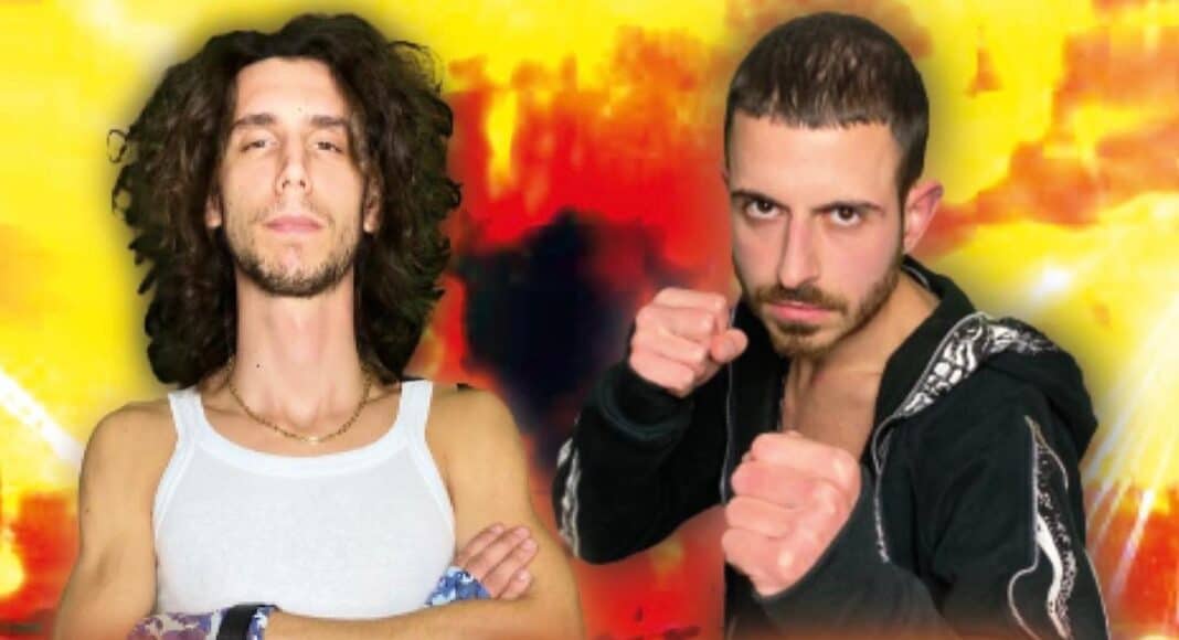 Spine - Nico Berretti, batterista, e Nunzio di Maria, cantante