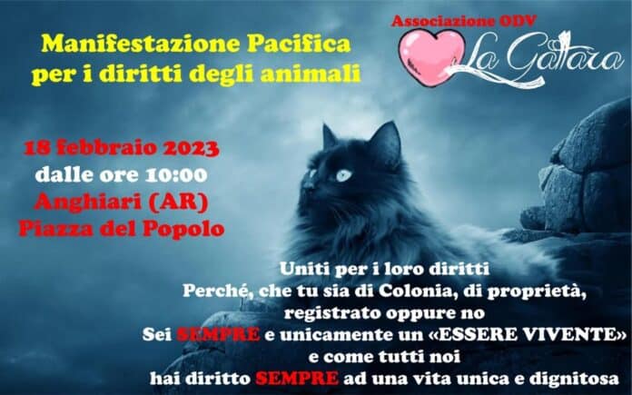 Ad Anghiari la manifestazione dell'associazione 