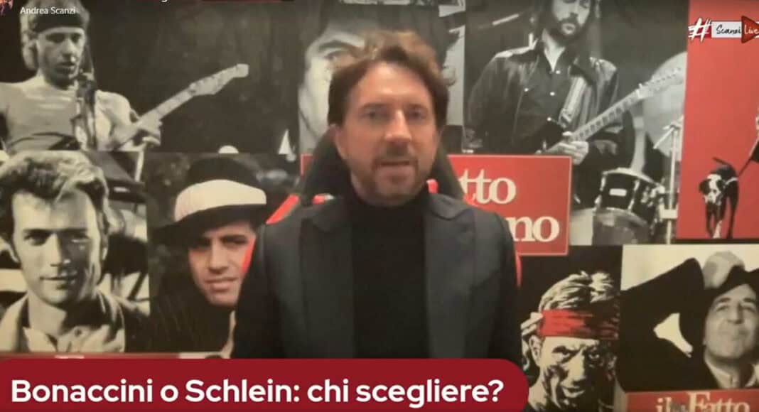 Primarie PD, Scanzi aveva detto “Vince Bonaccini, se sbaglio voto Meloni”. E ora?