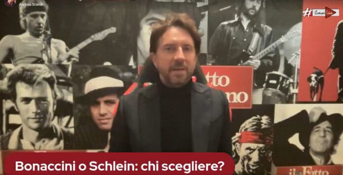 Primarie PD, Scanzi aveva detto “Vince Bonaccini, se sbaglio voto Meloni”. E ora?