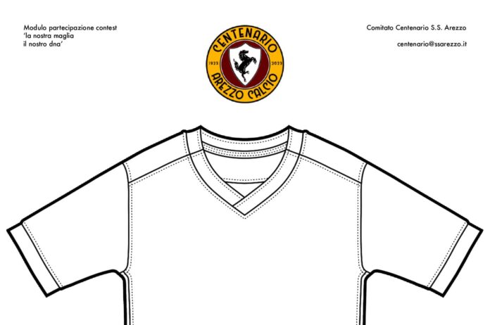 Concorso seconda maglia SS Arezzo 2023