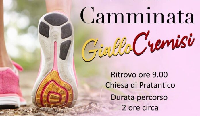 CAMMINATA GIALLO CREMISI 02 APRILE 2023