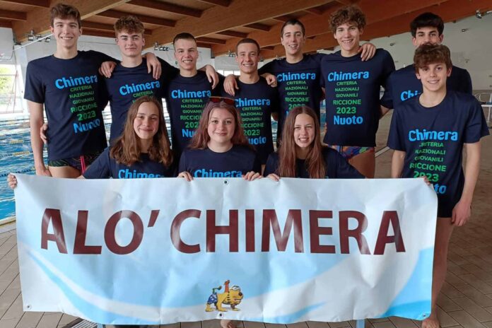 Chimera Nuoto - Squadra Criteria Nazionali Giovanili (1)