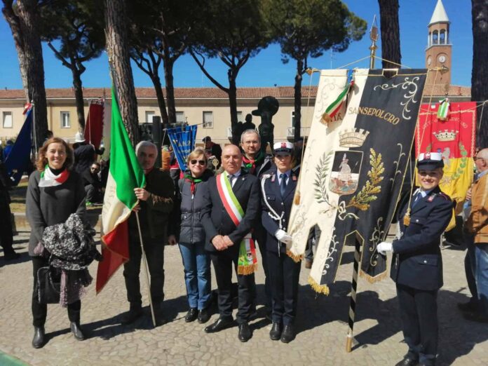 FOTO DI GRUPPO CERIMONIA DI ALFONSINE