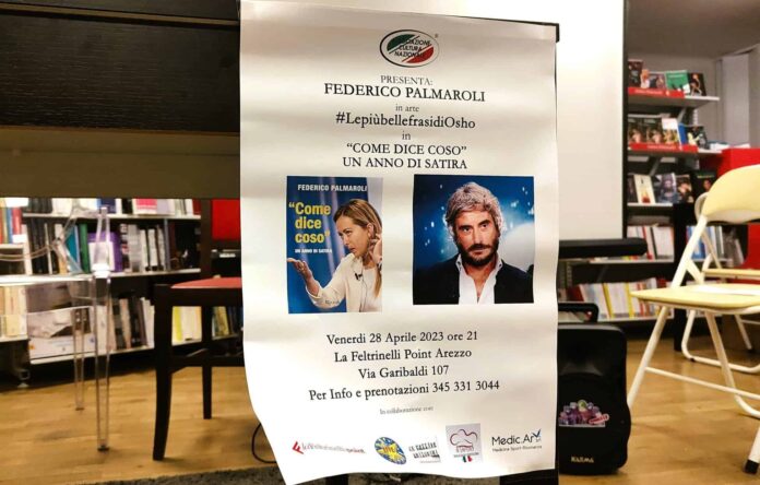 Palmaroli Osho ad Arezzo 2023