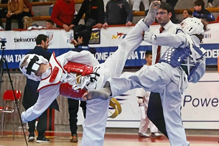 Centro Taekwondo Arezzo - Combattimento 2023 (13)