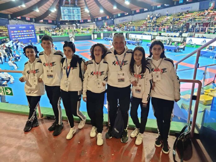 Accademia Karate Arezzo campionato esordienti 2023