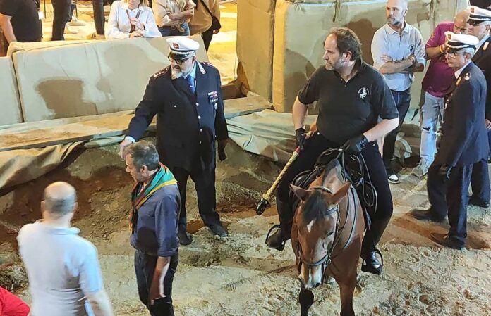 Prova generale giugno 2023 caduta Vannozzi