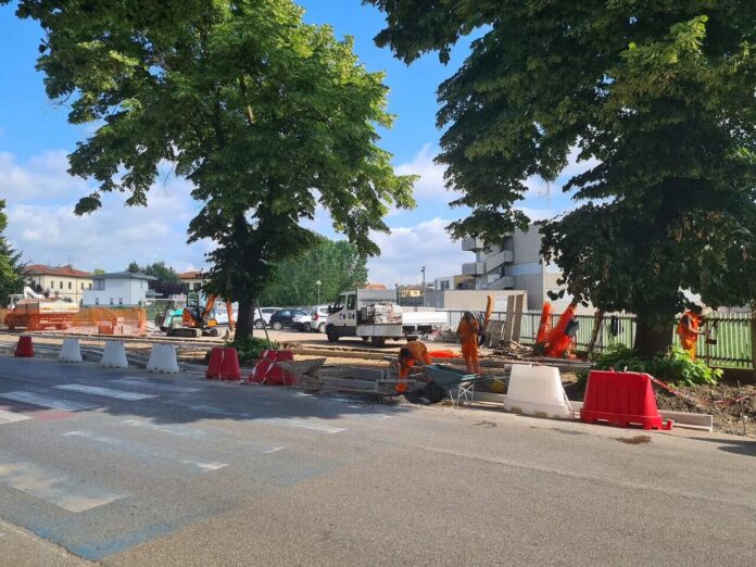 Viale Gramsci lavori 2023