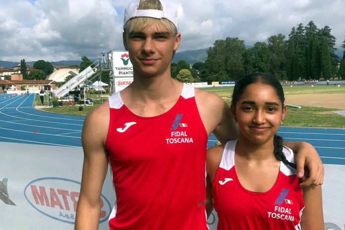 Alga Atletica Arezzo - Nicholas Gavagni e Lorenza De Silva, Pistoia (1)