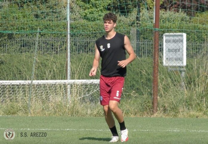 Mattia_DAMIANI_Arezzo_primo_allenamento_2022_2023