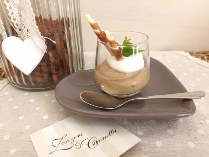 Mousse golosa al caffè e panna
