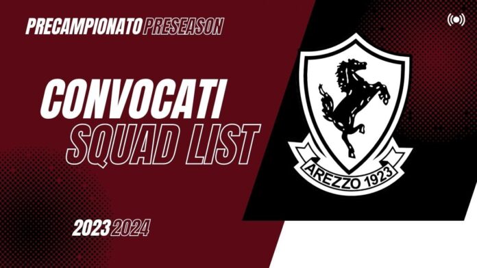 SS Arezzo convocati 2023