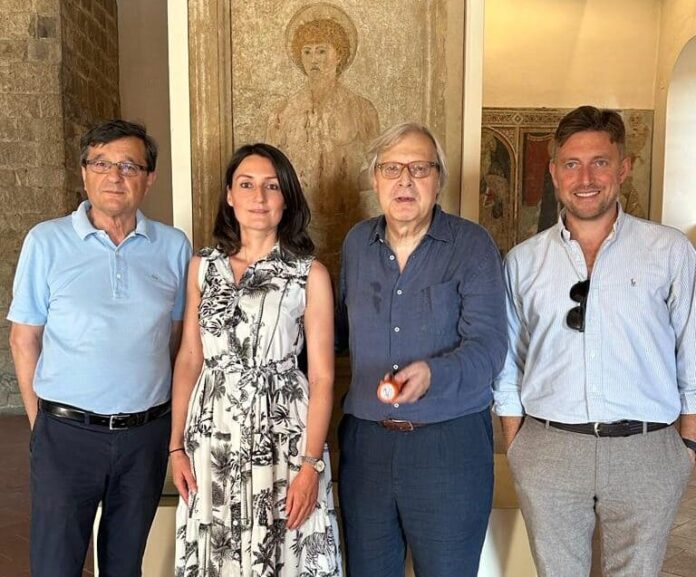 Sgarbi a Sansepolcro (2)