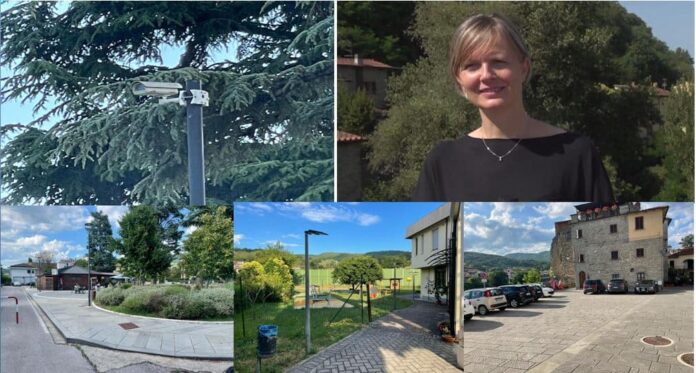 Sindaco con aree videosorvegliate