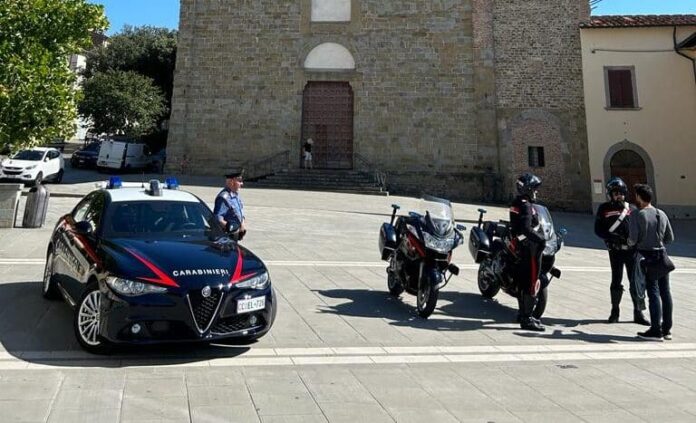 Motociclisti Carabinieri Sant'Agostino Arezzo 2023