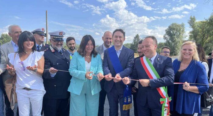Ponte Buriano provvisorio settembre 2023