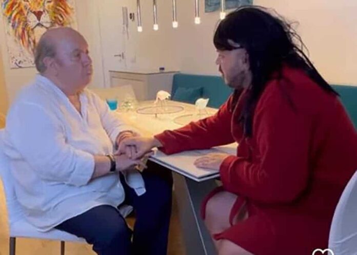 Lino Banfi e la signora maria