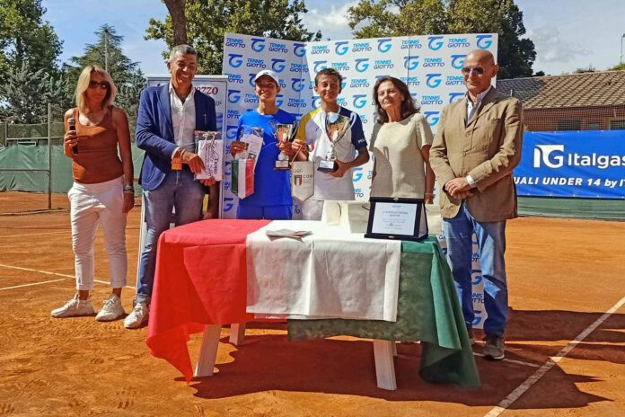 Tennis Giotto - Premiazioni Singolo Campionati Italiani Maschili Under14 2023 (1)