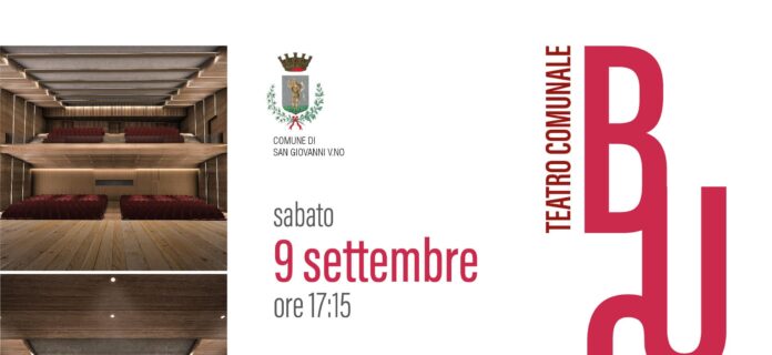 Teatro Bucci inaugurazione cantiere