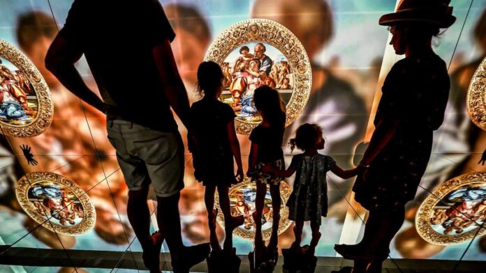 Michelangelo Rapito, mostra immersiva