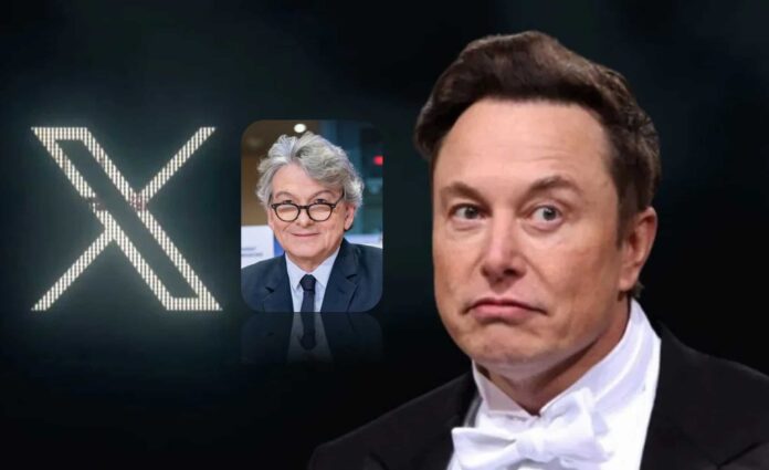 Elon Musk vs Thierry Breton
