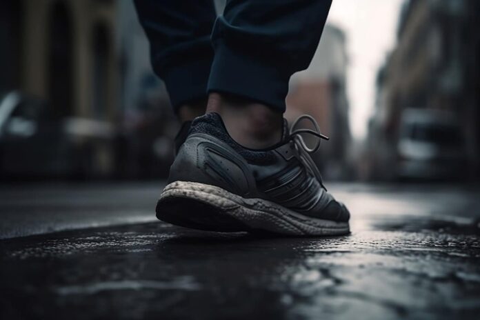 Running scarpe maratona podismo