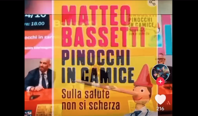 Pinocchio in Camice